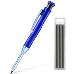 2pcs/set 2.8mm Carpenter Mechanical Pencil with Sharpener for Woodworking Construction Long Head Carpenter Pencil Stationery