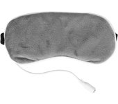 Máscara ocular térmica, masajeador ocular portátil máscara de viaje de sueño seca y caliente USB eléctrico para el tratamiento del insomnio y el alivio del calor