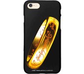 Funda original compatible con Iphone 7-8-SE 2020 - SE 3(2022) Negro con un diseño de LOTR Ring Clear