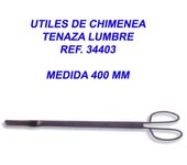 Utiles chimenea tenaza 400 mm ref. 34403