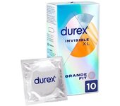 Durex invisible xl 10 preservativos