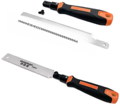 1Pc Double Blade Pull Saw 3 Side Tooth Wood Saw Hand Saw Used To Trim PVC Plastic Flush Cutting Tool