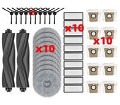 For Dreame Bot L20 Ultra /L30 Ultra /X20 Pro Supplies Parts Robot Vacuum Cleaner Main Side Brush Filter Mop Dust Bag