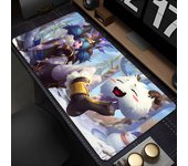 Pc Decor Extended Mouse Pad Neeko League of Legends Large Mousepad Office Table Mat Gaming Accessories Gamer Keyboard Mouse Mat
