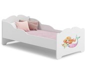 Cama de criança 140 x 70 com colchão e estrado incluídos Kobi Anna Mermaid