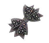 1/2Pcs Mesh Hot Diamond Bow Shoe Decorations Clip Shiny Rhinestone Bow Shoe Clips Bride Wedding High Heel Accessory Shoe Buckles