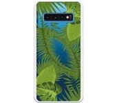 Funda compatible con Samsung Galaxy S10 - Hojas Verdes CL
