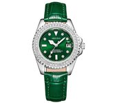 Reloj de mujer con diamantes cuadrados, popular, Con Correa de Maple y cuarzo.