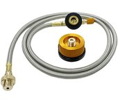 Outdoor Camping Gas Stove Propane Refill Adapter Extension Cord Cylinder Convertor Filling Tank Coupler Burner Extension cord