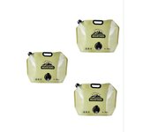 Bolsa de almacenamiento de Agua de 3 piezasbotella de Agua plegable portátil sin BPA de 8L para Cycling y Deports al Aire Libre.