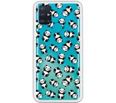 Funda compatible con Samsung Galaxy M51 - Patron oso panda