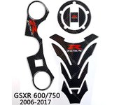 5D Carbon Suzuki Sticker Motorcycle Tank Decal Gsxr600 750 1000 1300 K3 K4 K5 K6 K7 K8 K9