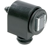 Cierre magnetico nutria taco montaje directo ø10mm k3(6) negro regulable. placa iman no incluida.
