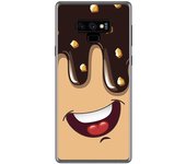 Tumundosmartphone Funda Gel Tpu para Samsung Galaxy Note 9 Diseño Helado Chocolate Dibujos