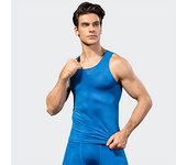 Mallas deportivas de compresión para hombre, camiseta sin mangas de secado rápido, chaleco de entrenamiento de gimnasia, chaleco deportivo fresco de verano para correr para hombre