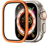 Case For Apple Watch Ultra 2 49mm Screen Protector accessories metal Cover 9H Tempered Glass Film Protective iWatch series ultra