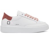 Zapatillas D.A.T.E. para Mujer Blanco y FERA Phard Stripe with Cordones de chenilla W411-SF-SR-TP