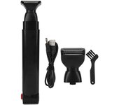 Men Shaving 180 Degrees Electric Back Hair Shaver Foldable Back Battery Manual Hair Shaver Long Handle Hair Remover Tool