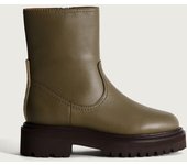 BOTIN OFFICE PIEL MILITARE KAKI Hoff