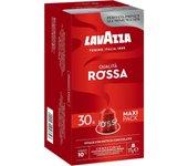 Lavazza Qualitá Rossa 60 Cápsulas Compatibles con las Máquinas de Nespresso* Café Original, con Notas Aromáticas de Chocolate y Frutos Secos, Arábica y Robusta, Intensidad 10/13, Tueste Medio, 2 Paquetes de 30 Capsulas
