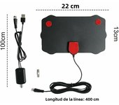 2024 New 4K 8K Indoor Digital TV Antenna HD HDTV Antena DVB-T/T2 DVBT2 Cable TV Antena 500Miles UHF VHF DTV Antennas Aerial