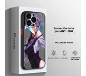 Cyberpunk Edgerunners For Apple iPhone 15 14 13 12 11 mini XS XR X 8 7 Pro Max Plus Frosted Translucent Phone Case