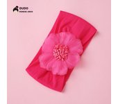 Chiffon Flower Baby Girls Headband Princess Children's Elastic Bands For Girl Hair Baby Accessories Newborn Photography Prop
