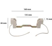 Ledkia Portalámparas R7S 138mm