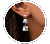 Pendientes de circuito cúbica de Boda