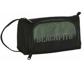 Estuche Escolar BlackFit8 Gradient Negro Verde militar 20 x 11 x 8.5 cm
