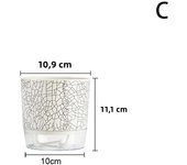 Transparent Self-watering Plants Pot With Water Container Flower Pot Green Plants Succulent Planter For Garden Home Bonsai Decor