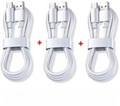 3PCS 6A 100W Type C Super Fast Charging Cable Data Cord For Samsung Huawei Xiaomi Redmi Quick Charing USB C Cables NNB
