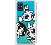 Funda original compatible con Samsung Galaxy A51 - P Girls Ojos Color