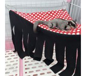 Hammock Pet Hideout Cage Accessories Hamster Tent Nest Bed For Guinea Pig Chinchilla Hedgehog Rat Squirrel Ferret Dwarf Bunny