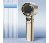 Ventilador de mano portátil sin aspas, dispositivo Personal de alta velocidad, recargable por USB, 120 velocidades de viento