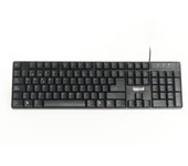 Iggual teclado estándar ck-frameless-105t negro