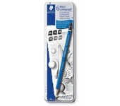 ESTUCHE DE METAL CON 6 LÁPICES, GRADUACIONES 8B,  7B,  6B,  4B,  2B,  HB STAEDTLER 100 G6