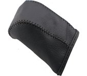 Leather Car AT MT Gear Head Shift Knob Cover Gear Collars for Mitsubishi Outlander Lancer Evolution Pajero ASX Accessories