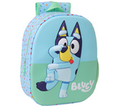 Mochila Guarderia 3D Bluey 3D 27x33x10 Cm (Safta 622589890)