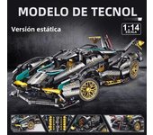 1:14 Technical Bugatti Building Blocks Lamborghini Hypercar Racing Car Model  Assemble Vehicle Bricks Toys For Boys Child Gifts