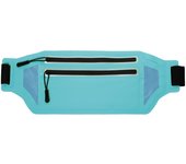 Bolsa Cintura Deportiva, Riñonera Ajustable con Cremallera, Hombre Mujer Mochila Cinturón Color Puro, Bolsa Riñonera Deporte Elástico Running Belt, Soporte para Teléfono 24*13cm