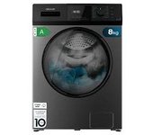 2175. Bolero DressCode 8410 Inverter Steel A Lavadora de carga frontal steel de 8 kg de capacidad y 1400 rpm Clase A 16 programas Motor Inverter Plus SteamMax Drum Clean y Allergy Care