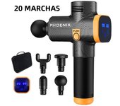 Phoenix A2 Fascia Gun Muscle Relaxation Massager Electric Massager Body Neck Deep Tissue With LCD Display Screen High Frequency
