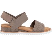 Sandalias Skechers Desert Kiss Mujer Marrón