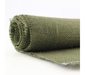 Almacenes Casa Angel TELA DE SACO ARPILLERA COLOR VERDE CAZA 100% YUTE POR METROS, ANCHO 150cm