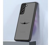 Premium Airplane Pattern Case for Samsung Galaxy S24 Ultra S23 Ultra S20 FE S21 S22 Plus S10 S9 S23 5G Matte Cover