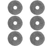 Repuestos para aspiradora robot Ecovacs Deebot X1 Omni/Turbo, accesorios, 6 paños de fregado