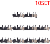 10-1Pairs Bike Disc Brake Plate Pad for Magura MT5 MT7 Resin Bike Disc Brake Pad Quiet Wear-resistant Replacement Accessories