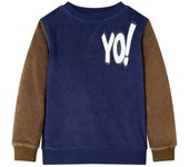 Sudadera Infantil Azul Marino Dark 104