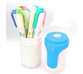 ZEBRA MILDLINER BOX AZUL CLARO + 10 ROTULADOR MILDLINER FLUOR MILDLINER